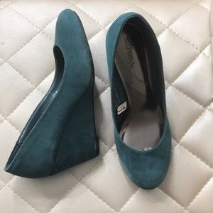 Blue heels